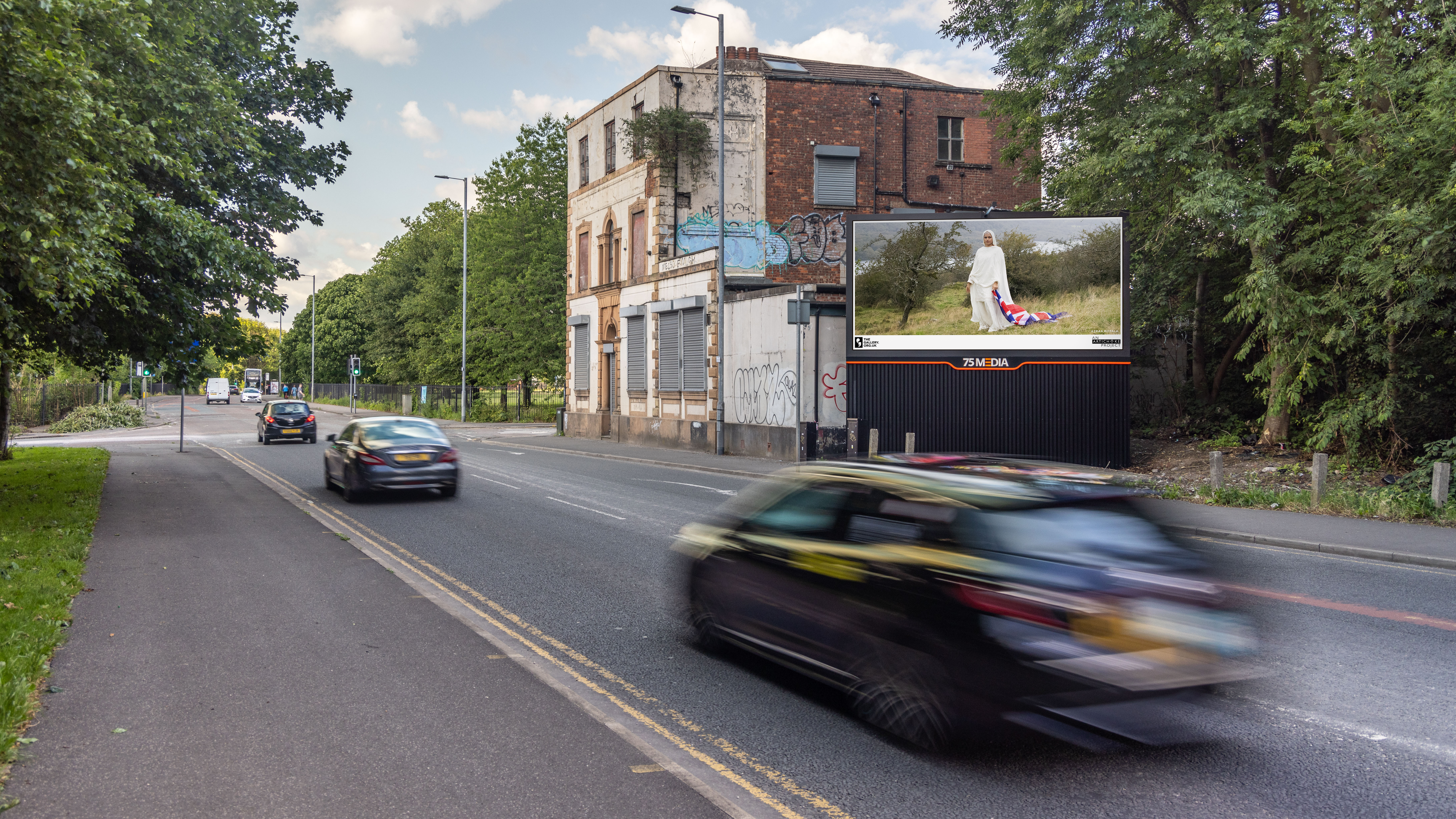 ‘Brit-ish’ (2023) by Azraa Motala - 75MEDIA - 72 Rochdale Road, Manchester